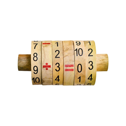 Wooden Math Calculator