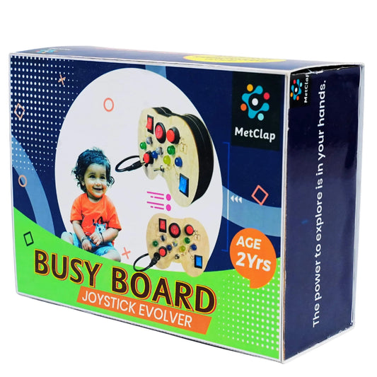 Interactive Joystick Busy Board for Toddlers