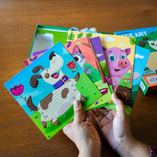 Lace Art – Furry Animals