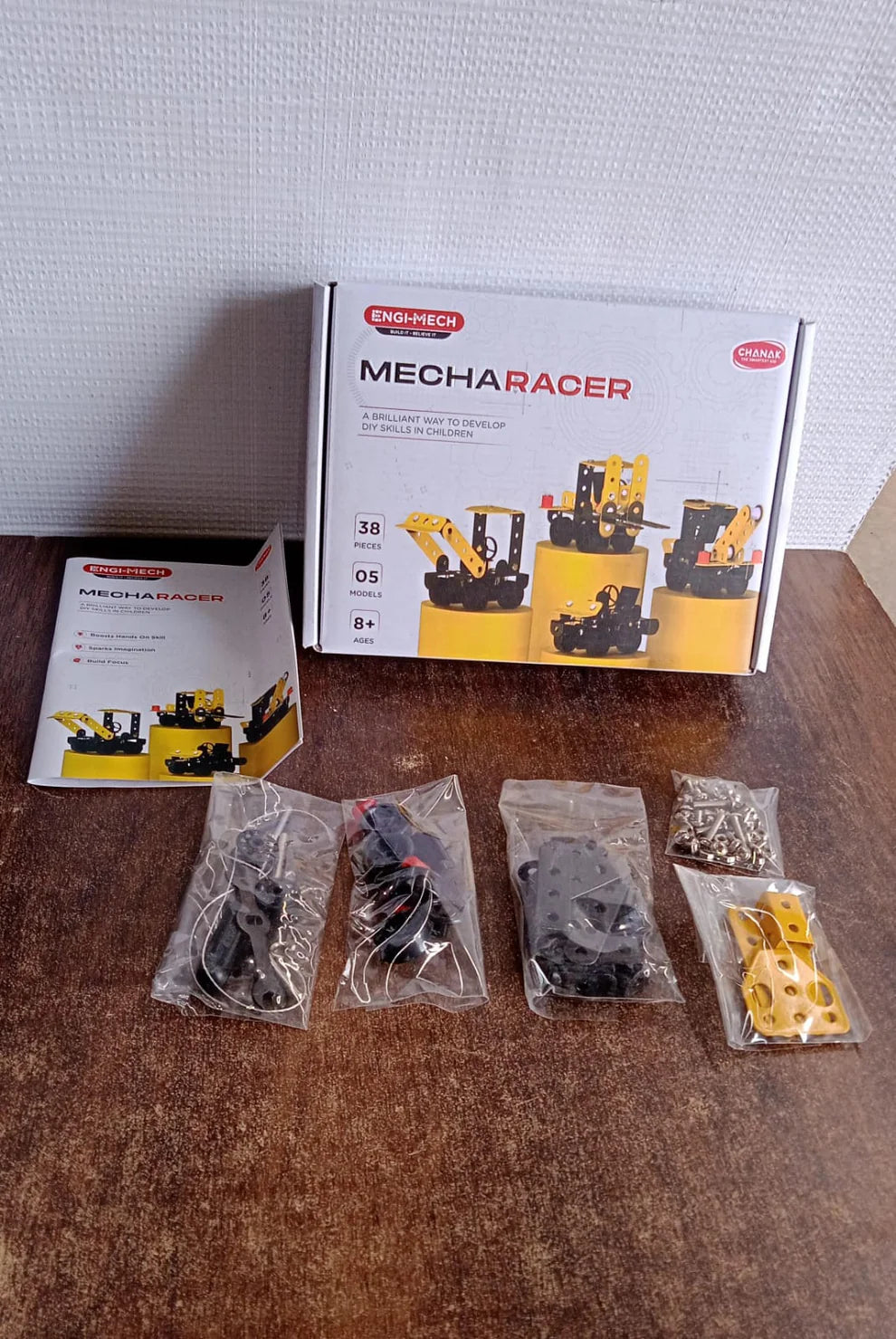 5-in-1 mechanical construction Kit (DIY)