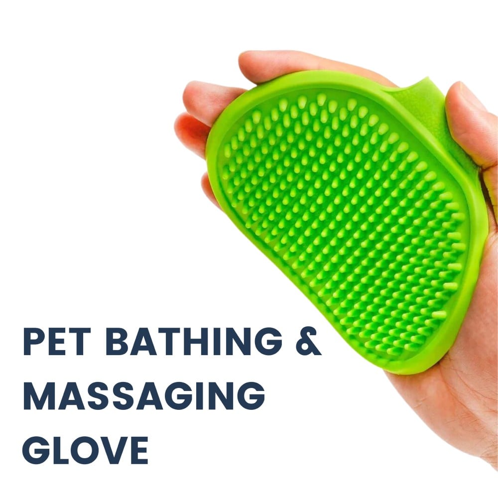 Puppies Bath Gloves (Green)