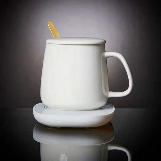 Electric coffee heating mugs