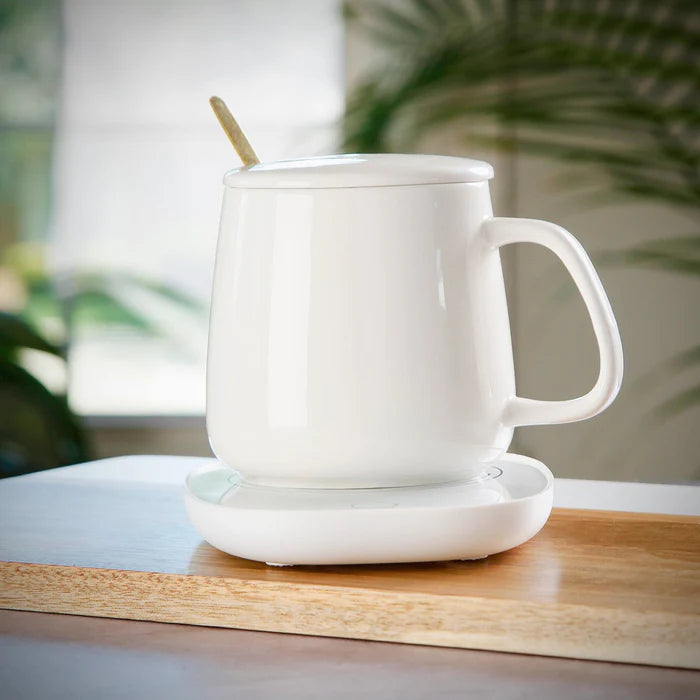 Electric coffee heating mugs