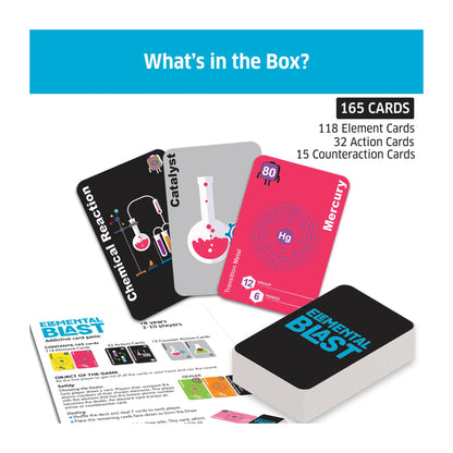 Elemental Blast – Chemistry Card Game