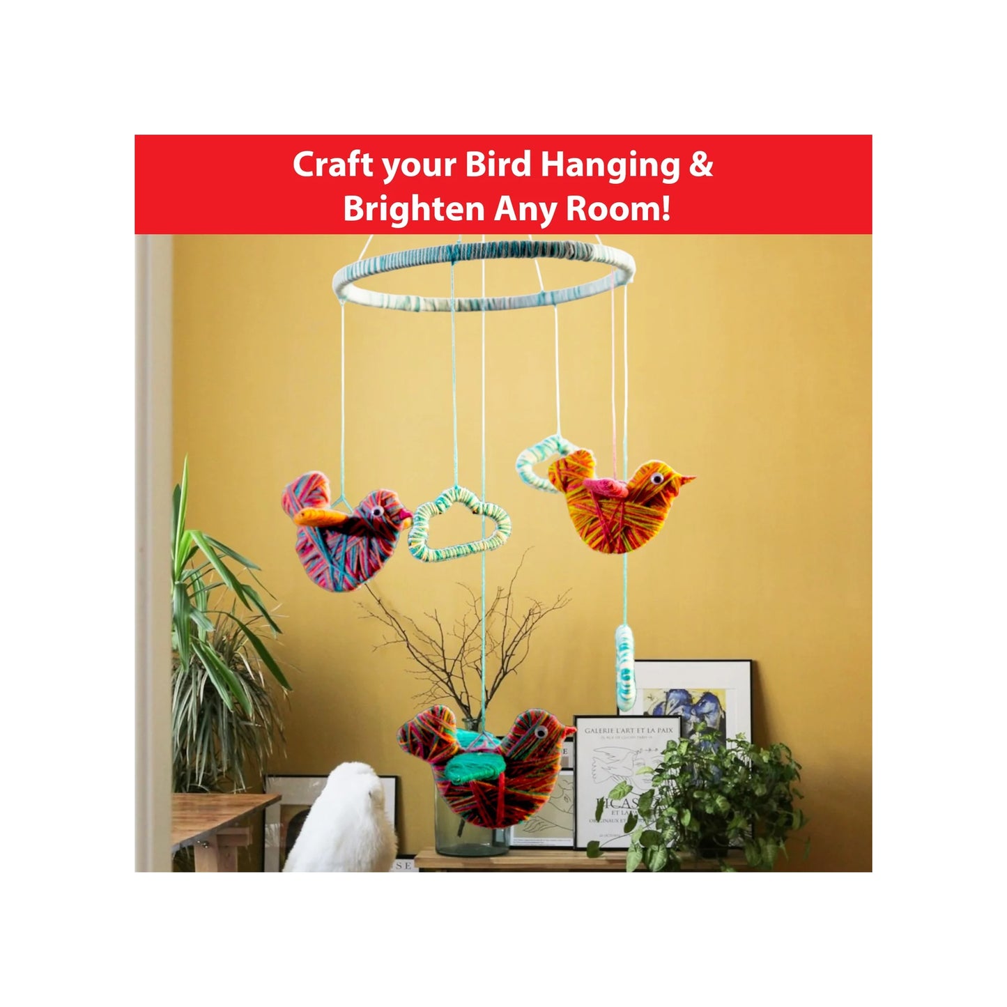 Yarn Birds Craft Kit