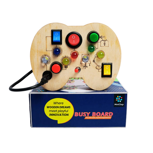 Interactive Joystick Busy Board for Toddlers
