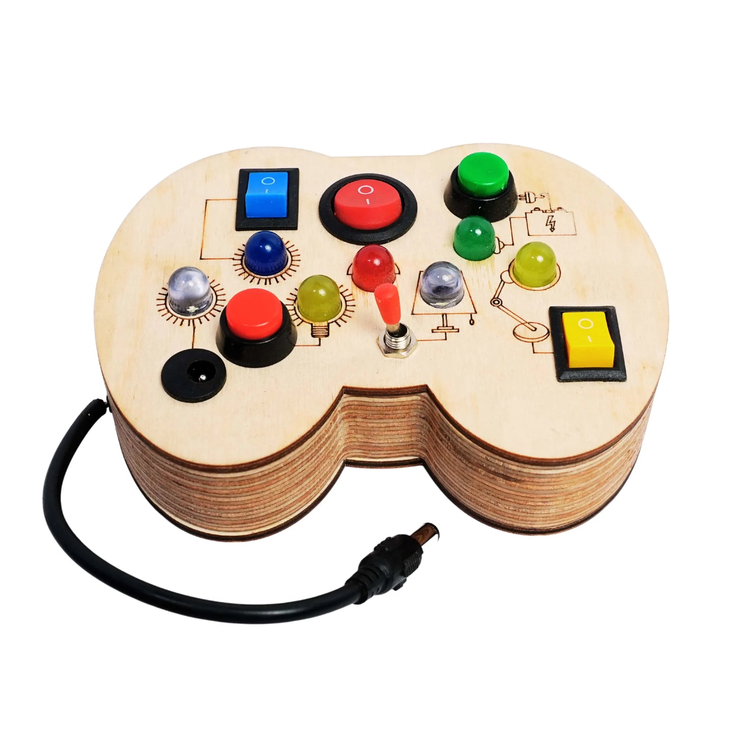 Interactive Joystick Busy Board for Toddlers