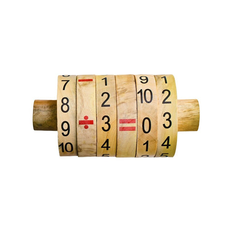 Wooden Math Calculator