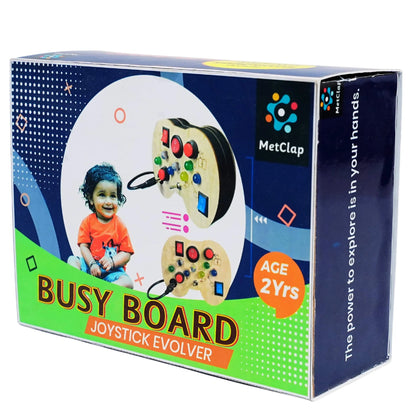 Interactive Joystick Busy Board for Toddlers