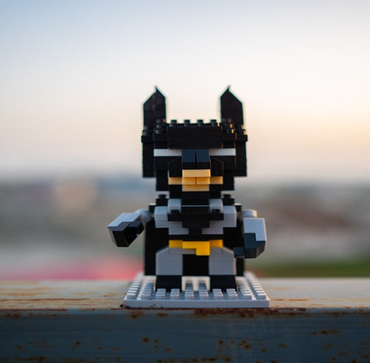 Mini construction block toy
