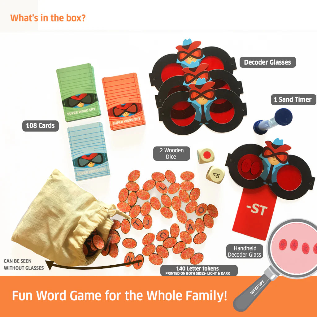 Word-Building Spy Mission
