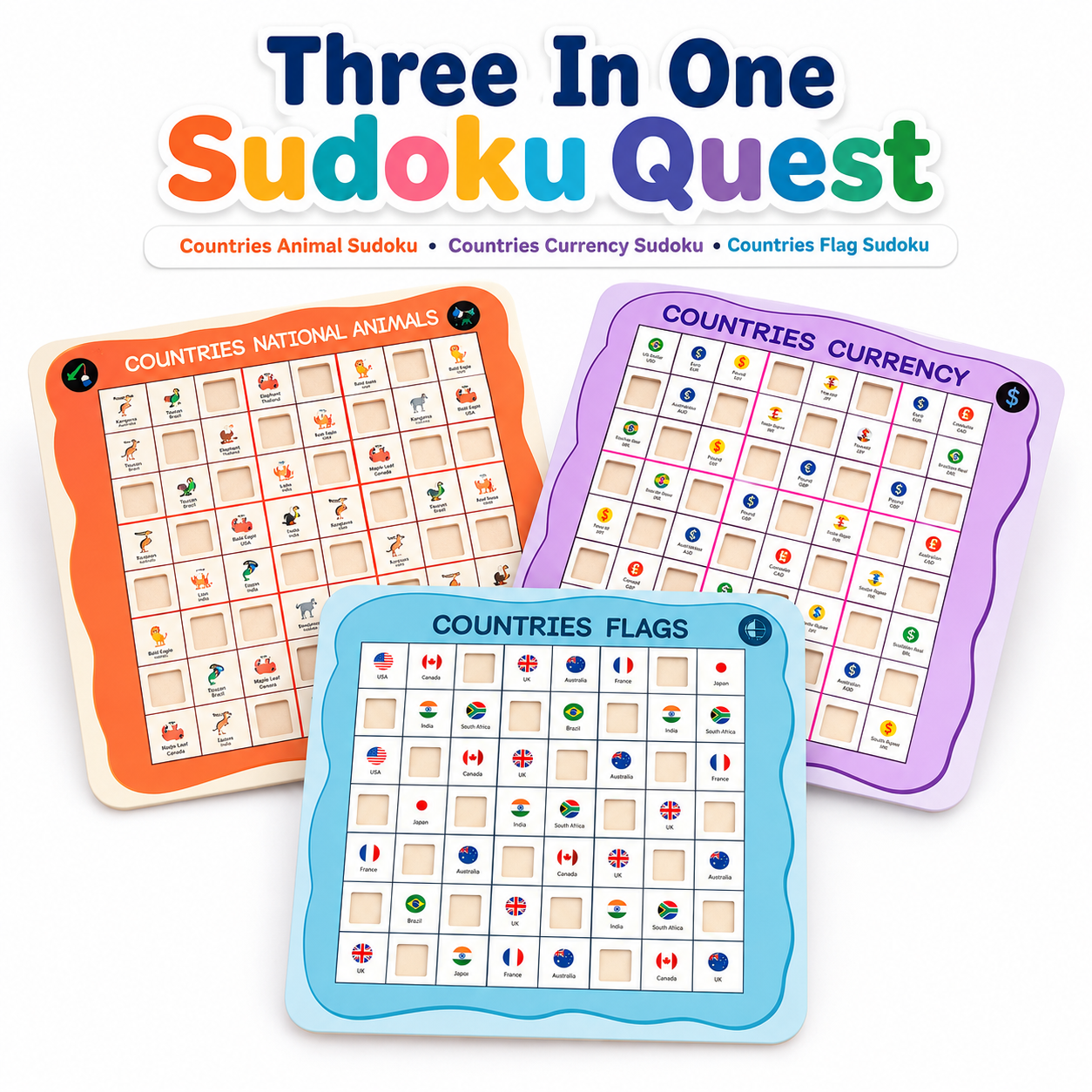 3  In 1  Sudoku Quest