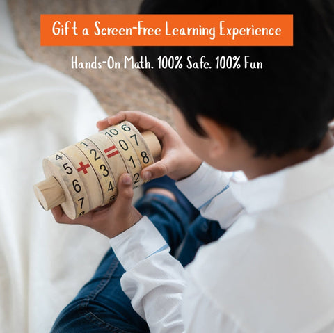 Wooden Math Calculator