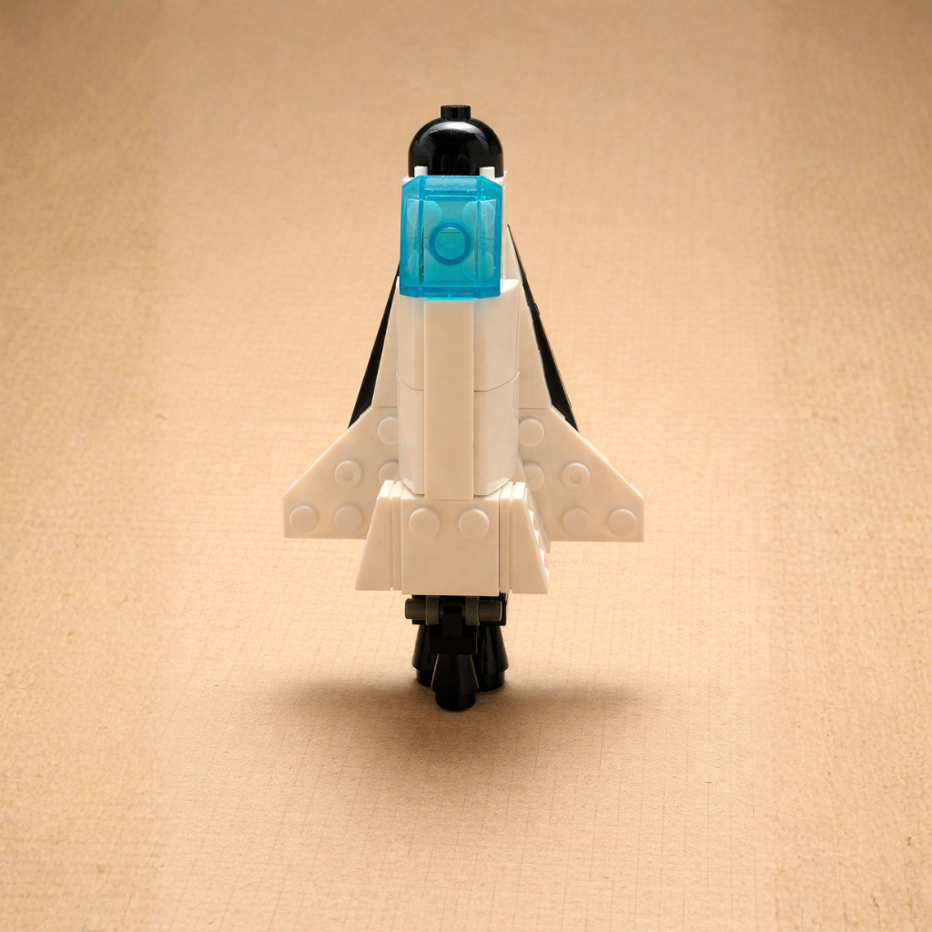 Space Shuttle launch model