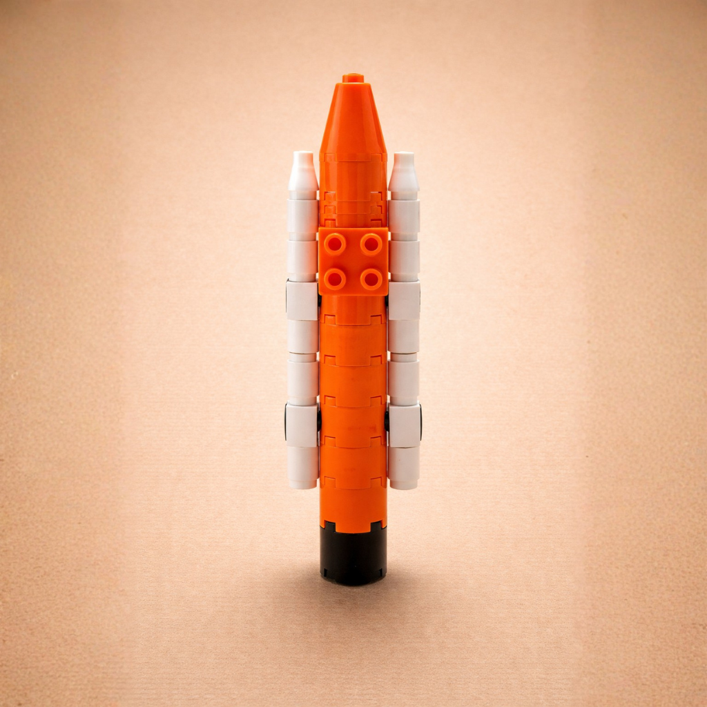 Space Shuttle launch model