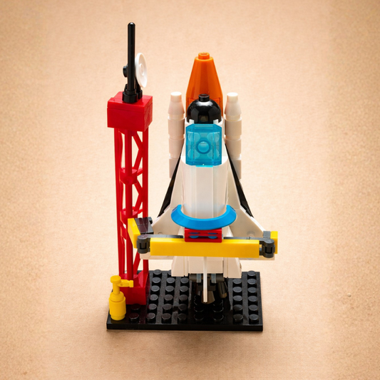 Space Shuttle launch model