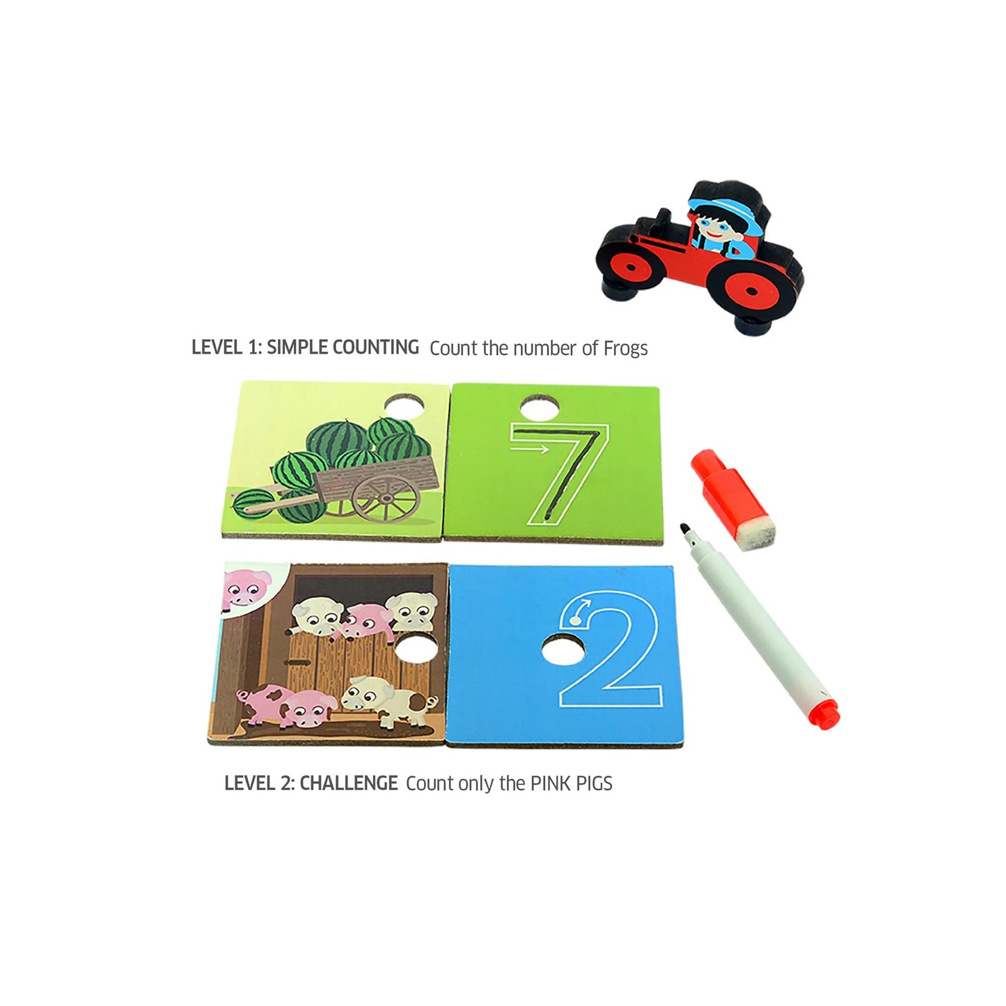 Clever Counting – Matching Number Puzzle