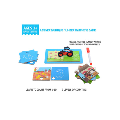 Clever Counting – Matching Number Puzzle